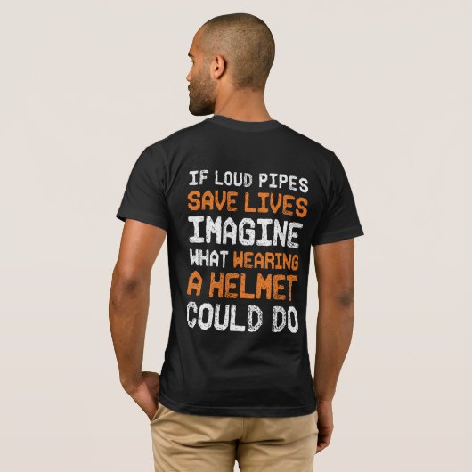 LOUD PIPES T-SHIRT (Achterkant volledig)