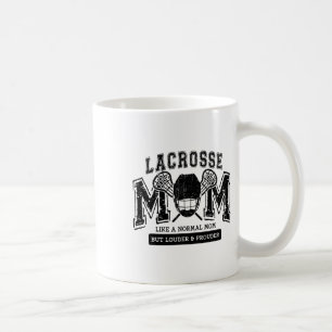 Loud Trots Lacrosse Mama Speler Mama Familie Grapp Koffiemok