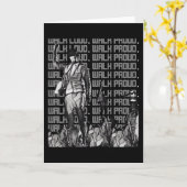 Loud Walk Trots Kaart (Gele Bloem)