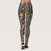 Louder than Blooms - Gotisch Victoriaans Leggings (Achterkant)