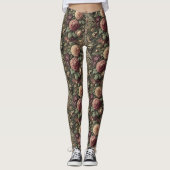 Louder than Blooms - Gotisch Victoriaans Leggings (Voorkant)