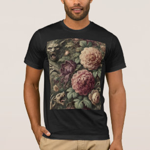 Louder than Blooms - Gotisch Victoriaans T-shirt