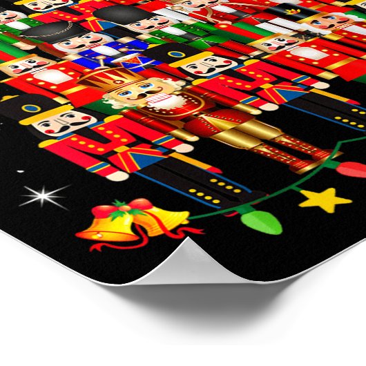 Loudest Nutcracker Group Matching Family Holiday F Poster (Hoek)