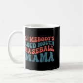 Loudmouth Baseball Mama Koffiemok (Links)