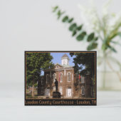 Loudon County Courthouse - Loudon, TN Briefkaart (Staand voorkant)