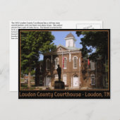 Loudon County Courthouse - Loudon, TN Briefkaart (Voorkant / Achterkant)