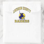 Loudoun County Raiders Vierkante Sticker (Tas)