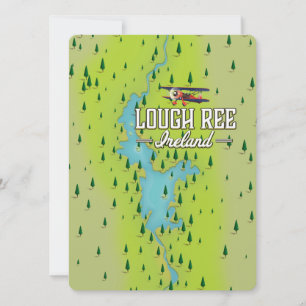 Lough Ree Ireland  Map.