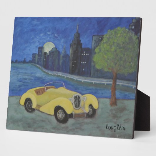 Loughlin City Lights Plaque Fotoplaat (Zijkant)