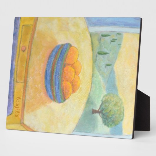 Loughlin stille Plaque Fotoplaat (Zijkant)