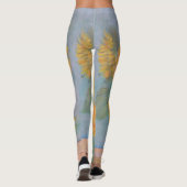 Loughlin Sunflower Painting Leggings (Achterkant)