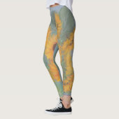 Loughlin Sunflower Painting Leggings (Links)
