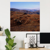 Loughrigg Fell Ambleside Briefkaart Cushion Poster (Thuiskantoor)