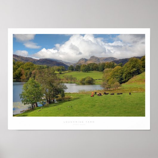 Loughrigg Tarn, Lake District Poster (Voorkant)