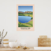 Loughrigg Tarn Lake District Reisposter Poster (Keuken)