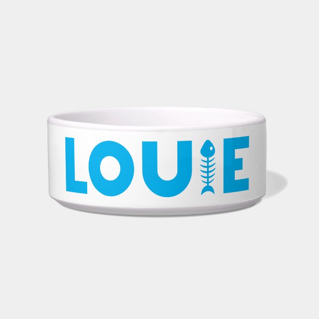 Louie Cat Bowl Voerbakje (Voorkant)