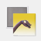 Louie de Slangenmagneet Magneet (Voorkant / Achterkant)