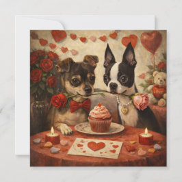 Louie & Luna wensen je een gelukkige Valentijnsdag Kaart