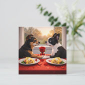 Louie & Luna Wish You a Happy Valentine's Day 10 Kaart (Staand voorkant)