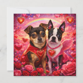 Louie & Luna Wish You a Happy Valentine's Day 3 Kaart