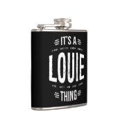 Louie Thing Name Funny Heupfles (Rechts)