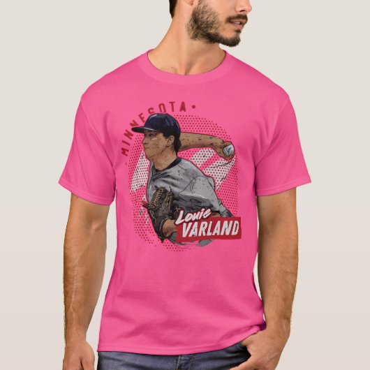 Louie Varland Minnesota Dot Design T-shirt (Voorkant)