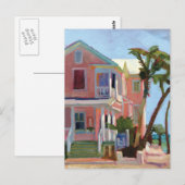 Louies Backyard postard Briefkaart (Voorkant / Achterkant)