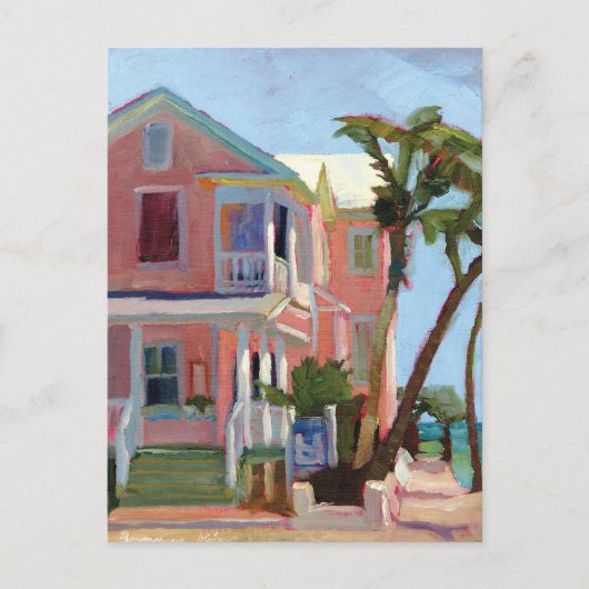 Louies Backyard postard Briefkaart (Voorkant)