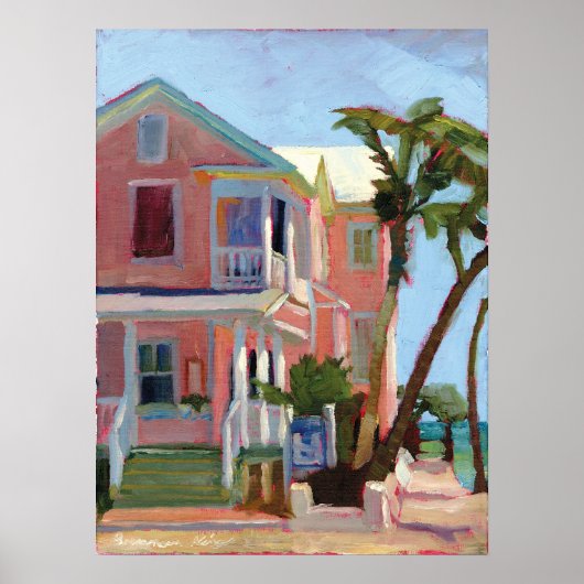 Louies Backyard print (Voorkant)