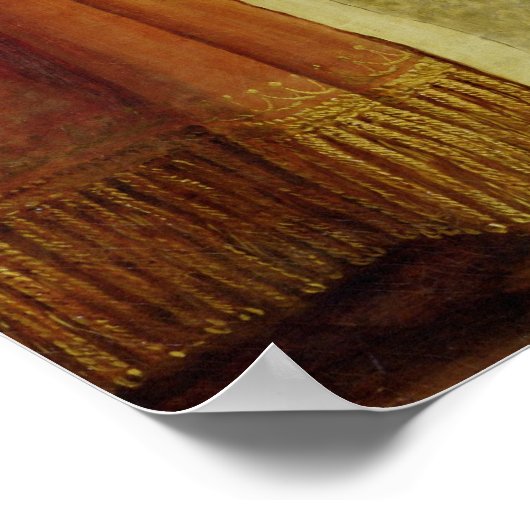 Louis Alexandre Berthier toont kaart van Poster (Hoek)