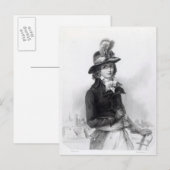 Louis Antoine de Saint-Just Briefkaart (Voorkant / Achterkant)