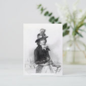 Louis Antoine de Saint-Just Briefkaart (Staand voorkant)