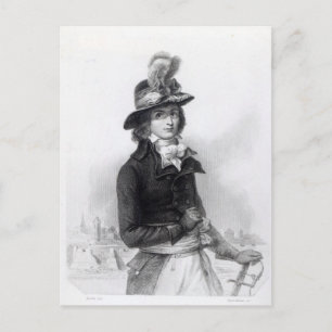 Louis Antoine de Saint-Just Briefkaart