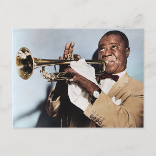 Louis Armstrong Briefkaart