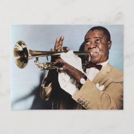 Louis Armstrong Briefkaart