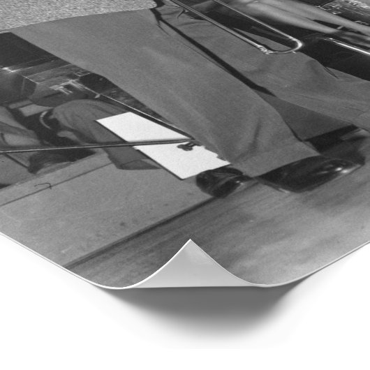 Louis Armstrong – Jazz Legend (1959) Poster (Hoek)