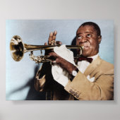 Louis Armstrong Poster (Voorkant)