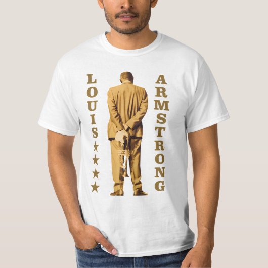 Louis Armstrong T-shirt (Voorkant)