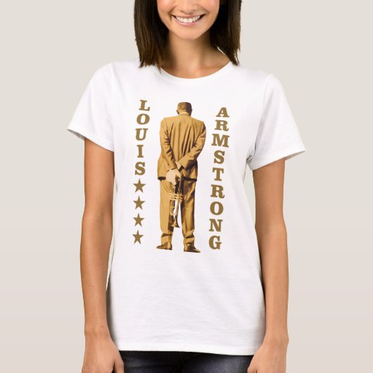 Louis Armstrong T-shirt (Voorkant)