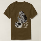 Louis Armstrong T-shirt (Design voorkant)
