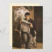 Louis Auguste Cezanne Vader van de artistieke lezi (Voorkant / Achterkant)