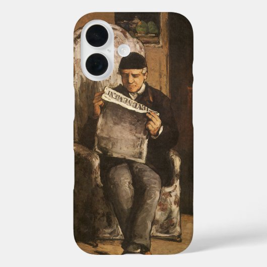 Louis Auguste Cezanne Vader van de artistieke lezi Case-Mate iPhone Case (Achterkant)