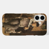 Louis Auguste Cezanne Vader van de artistieke lezi Case-Mate iPhone Case (Achterkant (horizontaal))