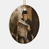 Louis Auguste Cezanne Vader van de artistieke lezi Keramisch Ornament (Rechts)