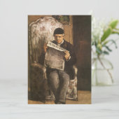 Louis Auguste Cezanne Vader Van De Kunstenaar Leze (Staand voorkant)