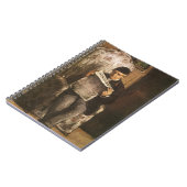 Louis Auguste Cezanne Vader Van De Kunstenaar Leze Notitieboek (Linkerzijde)