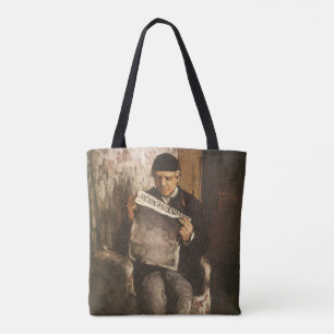 Louis Auguste Cezanne Vader Van De Kunstenaar Leze Tote Bag