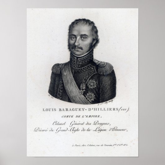 Louis Baraguey d'Hilliers Poster (Voorkant)