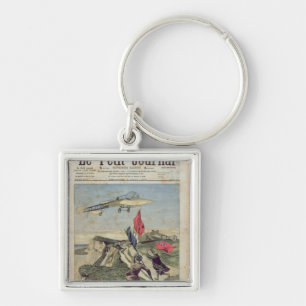 Louis Bleriot landing in Dover Sleutelhanger