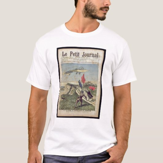Louis Bleriot landing in Dover T-shirt (Voorkant)
